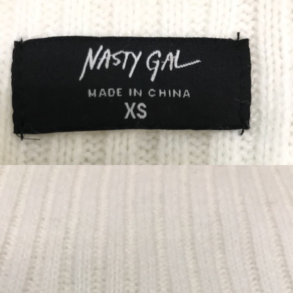 Nasty Gal One-Slit Wonder Turtleneck Sweater - Picture 5 of 6